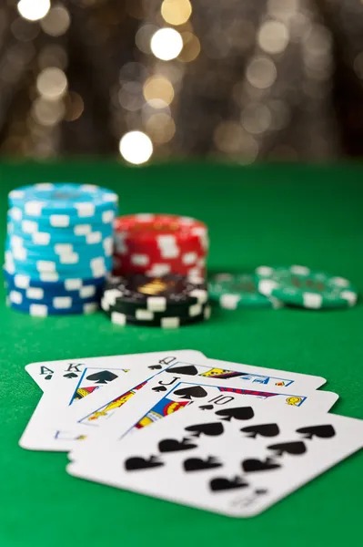 Blackjack table with dealer and multiple camera angles in HD studio